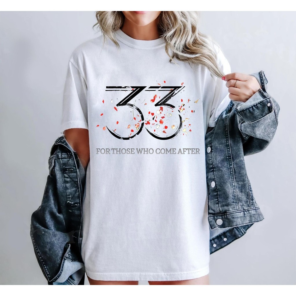 Clair Obscur Expedition เสื้อผ้าฝ้าย 100% Unisex แฟชั่น RPG กราฟิกTEE - รูปที่ 2