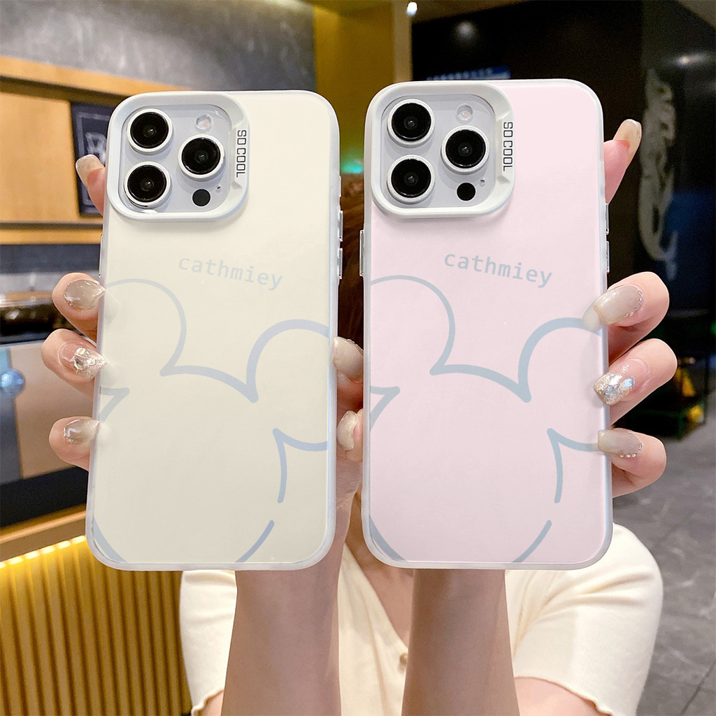 เคสไอโฟน สำหรับ IPhone 17 Air 16 15 11 13 12 14 Pro Max XR Max 7 8 Plus เคส IPhone Ins Mickey Mouse 