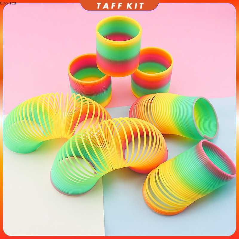 Qixing Toys Slinky Spring Rainbow Toy Per - MCS8709