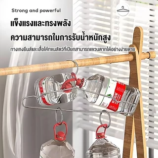 8.8🎁BLOOM พร้อมส่ง ไม้แขวนเสื้อสแตนเลส วัสดุคุณภาพสูง แพ็ค40ชิ้น แขวนเสื้อผ้ากางเกง ขนาด32/42/45cm ทนทาน