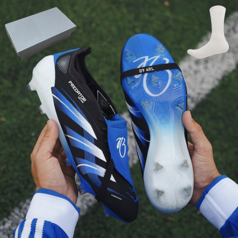 แบรนด์ใหม่คุณภาพดี 25th สบายรองเท้าฟุตบอลถักกลางแจ้งสีที่มีอยู่ Size:39-45 R9LA