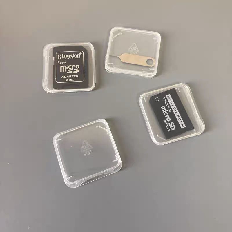 Hot Sale#Mobile Phone Card Storage Box Memory Card Flash Card Storage Box SD Card Ejector Storage Bo