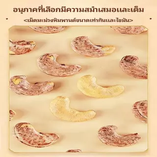 JinLong เม็ดมะม่วงหิมพานต์ขนาดใหญ่ 250g ถั่วรสชาติดั้งเดิม ไม่มีสารเติมแต่งใดๆ ขนมขบเคี้ยว ราคาไม่แพงสุด！！！