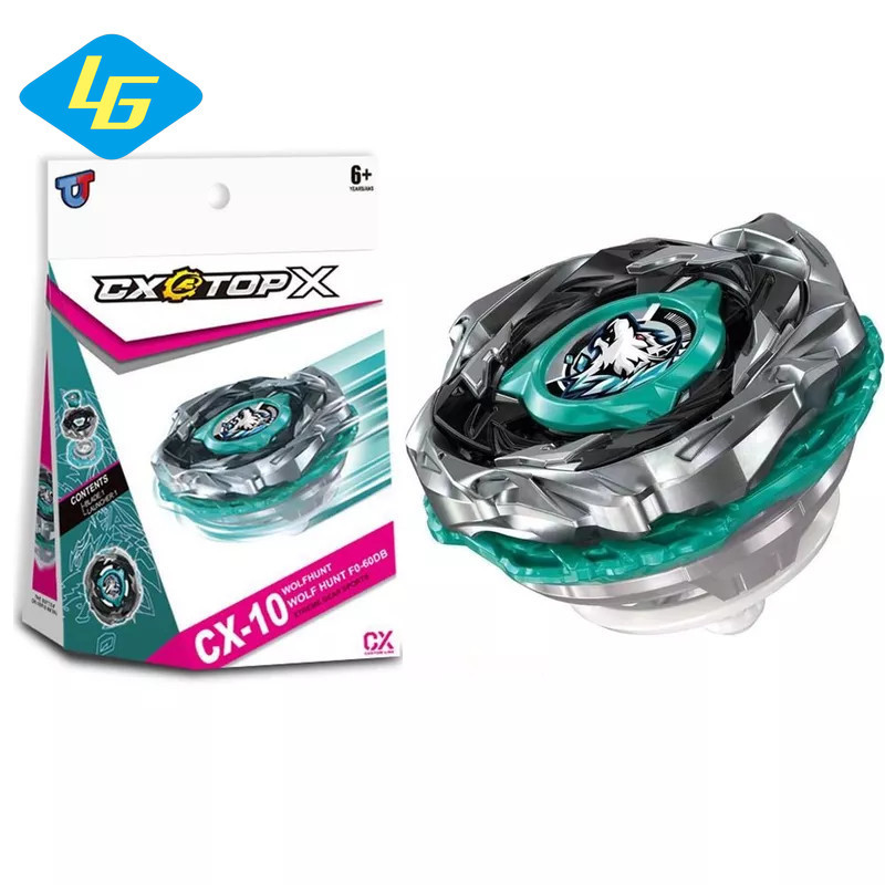 Beyblade X CX-10 Wolf Hunt Beyblade Xtreme พร้อมชุดปล่อย Ripcord