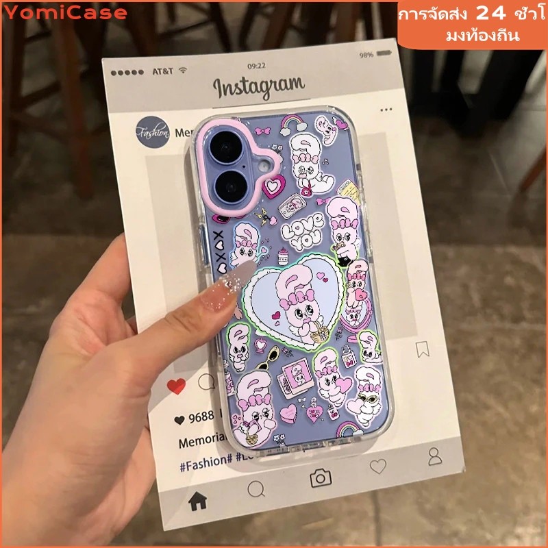 🌸MUDA🌸ส่งจากไทย เคสโทรศัพท์มือถือ เคสไอโฟน กันกระแทก สําหรับ IPHONE 17 16 11 12 13 14 15PRO MAX 7Plu