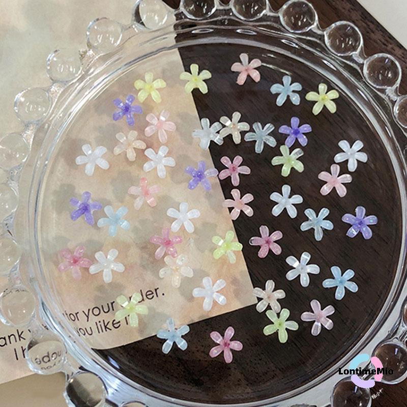 LontimeMio] 50 ชิ้นดอกไม้เล็บ Charms เรซิ่นเล็บ Charms ตกแต่ง 3D Jelly ดอกไม้ Decals ฤดูร้อนเล็บอุปกรณ์เสริม Salon Supply DIY ใหม่ ราคา ถูกที่สุด ดีลบีเคเค แกลเลอรีภาพที่ 7