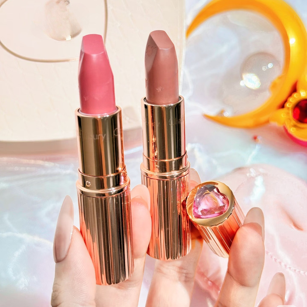 新品粉钻爱心金口红3.5ก #Dream พูดคุย# Love Talk# Kiss Talk#