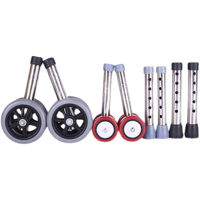 Walker มีล้อทนทานและฝาครอบกันลื่น ปรับระดับความสูงได้