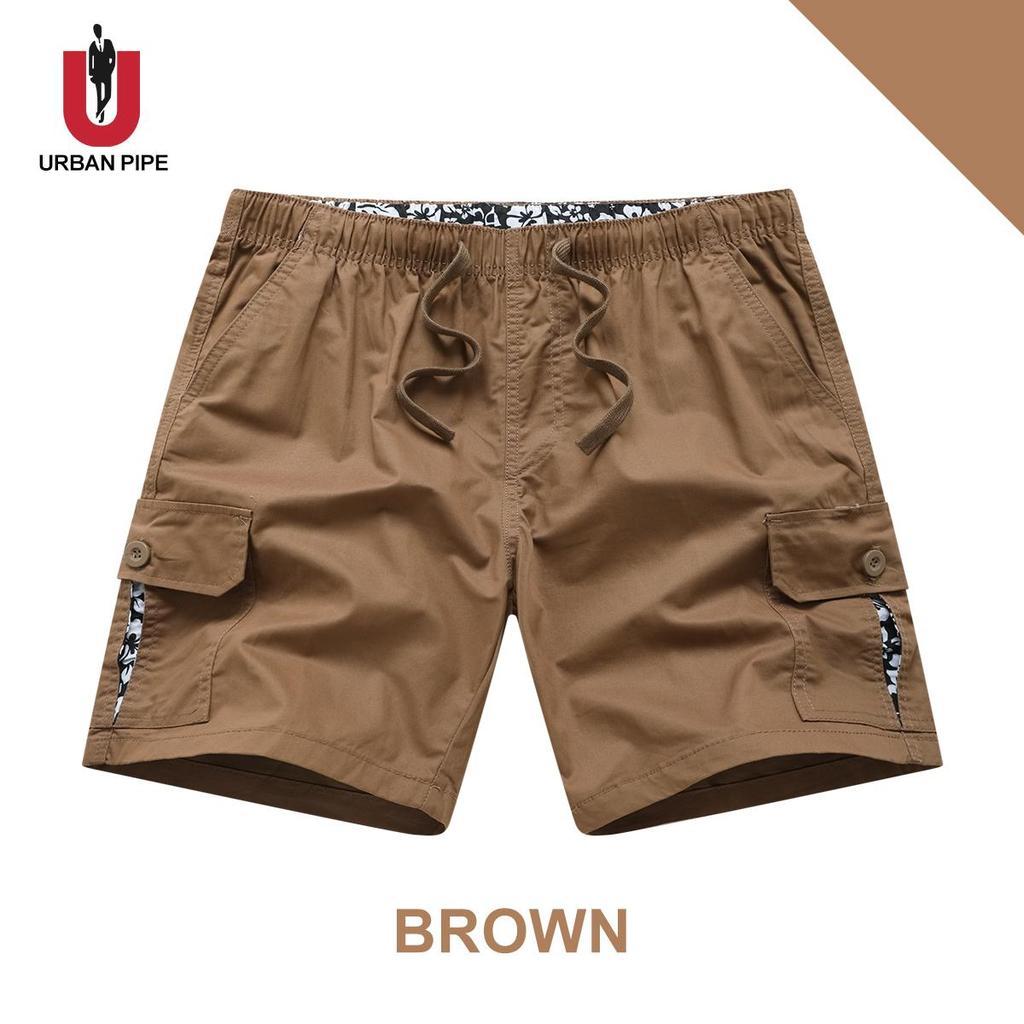 URBAN PIPE กางเกงขาสั้นผู้ชายทรงคาร์โก้ 6 กระเป๋า เหนือเข่า ไซส์ 28-34 พิมพ์ลาย เหนือเข่า 5218 - รูปที่ 5