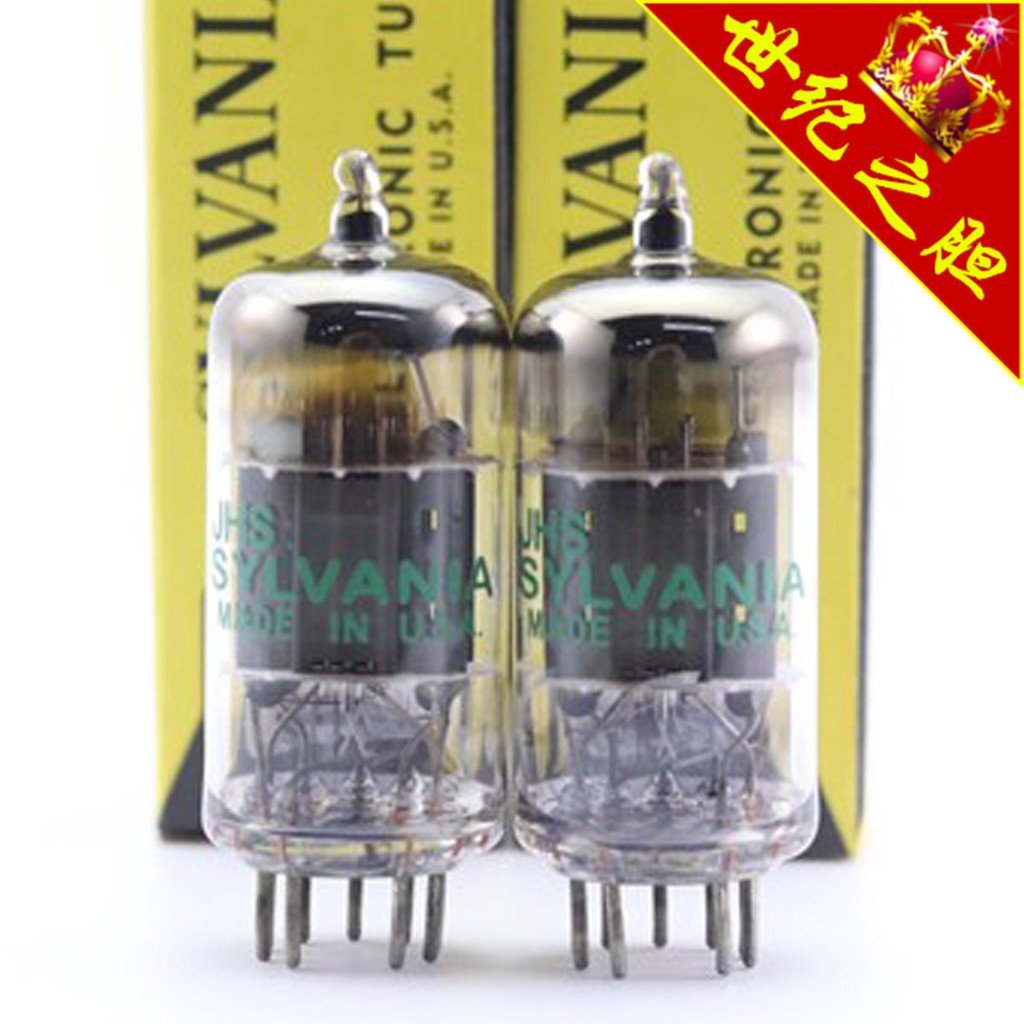 T American 5814 แหวนยี่ห้อใหม่ 12au7 หลอดจับคู่ Xi หน้าจอสั้น Mica 12au7 ล้านปี ecc82 MAC7