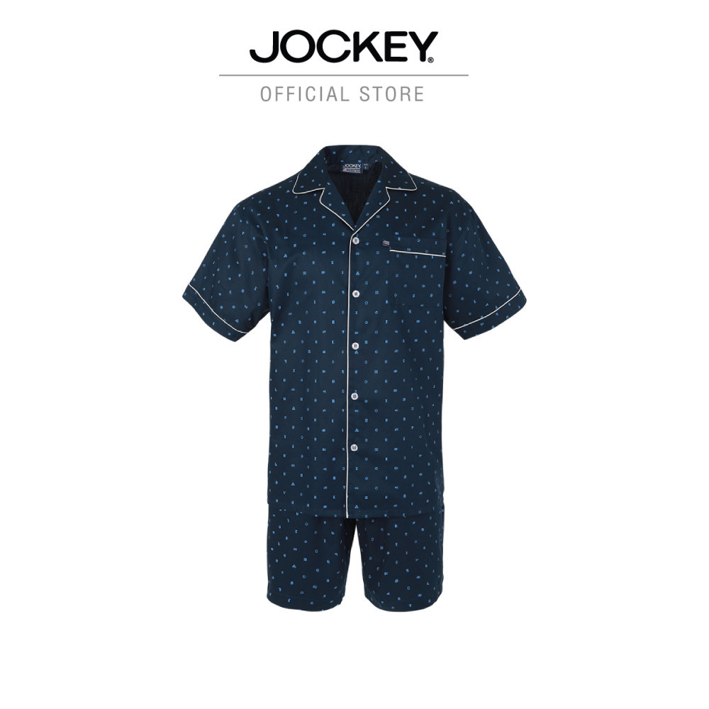 JOCKEY UNDERWEAR ชุดนอน SLEEPWEAR รุ่น KU JK1664S SHORT SLEEVE/SHORTS