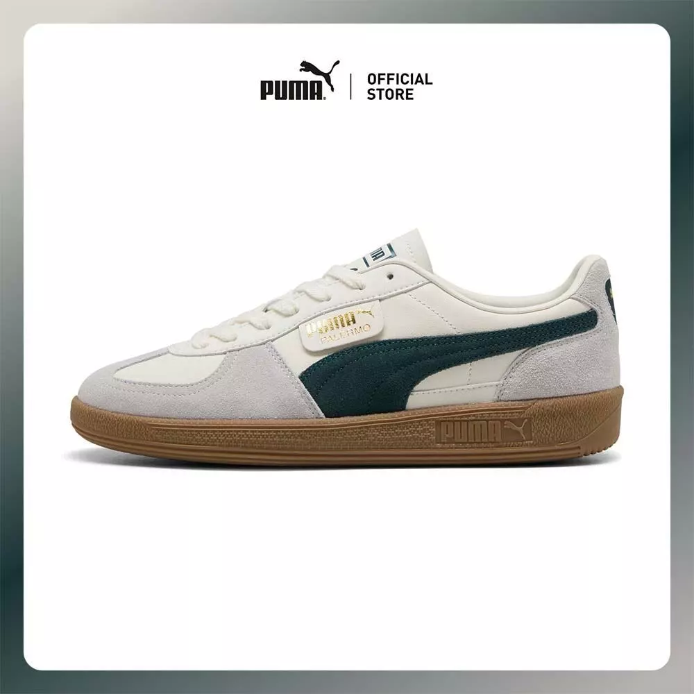 PUMA Prime/Select รองเท้าผ้าใบ Palermo Lth สีขาว - 39646422