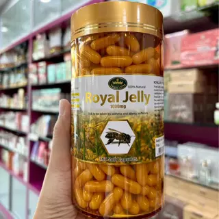 ((ของแท้)) Nature King Royal Jelly 1000mg อาหารเสริม นมผึ้ง นำเข้าจากออสเตรเลีย 365เม็ด