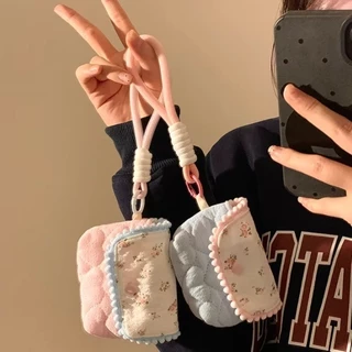COD กระเป๋าใส่ CCD กระเป๋าใส่กล้อง กระเป๋ากล้อง กระเป๋าใส่AirPods ผลิตจากผ้าฝ้ายแท้ มาพร้อมสายห้อย พกพาสะดวก