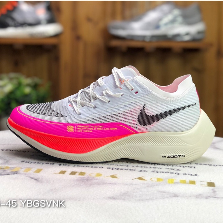 Vaporfly Next 2 รองเท้ากีฬาผู้ชายและผู้หญิง Ultralight Breathable ตาข่าย Vaporfly Next 3 รองเท้าวิ่ง