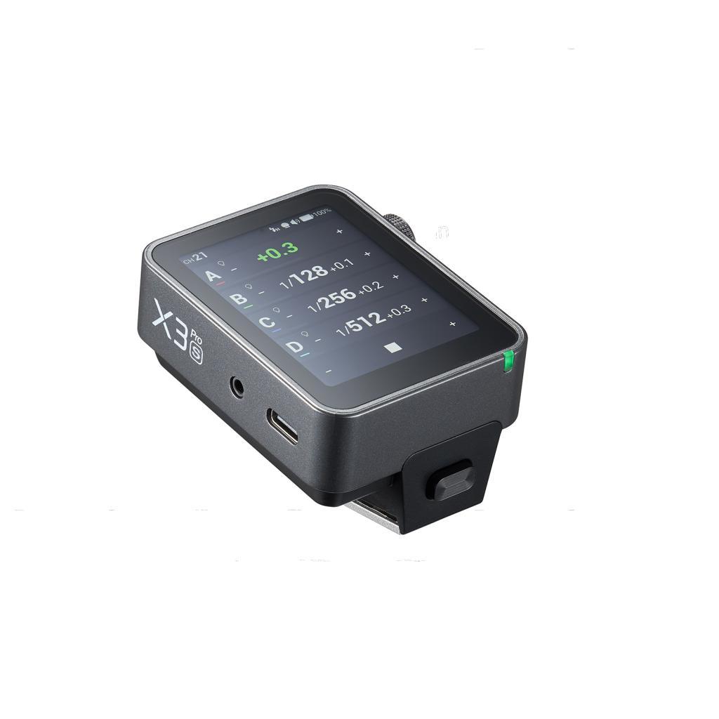 Alwaysonline Godox X3pro S Wireless Camara Flash Trigger เครื่องส่งสัญญาณหน้าจอสัมผัส 2.4G