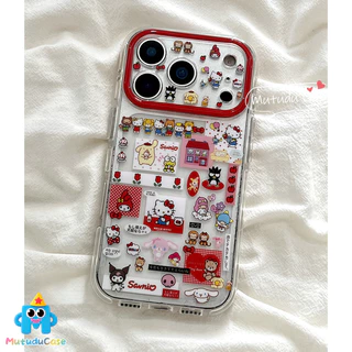 เคสไอโฟน17 สำหรับIPhone 13 11 17 16 15 Air 12 14 Pro Max XR 14 7 16 Plus SEเคสใสลายลูกสุนัขและตุ๊กตาการ์ตูน ม้า2026 ฮิต