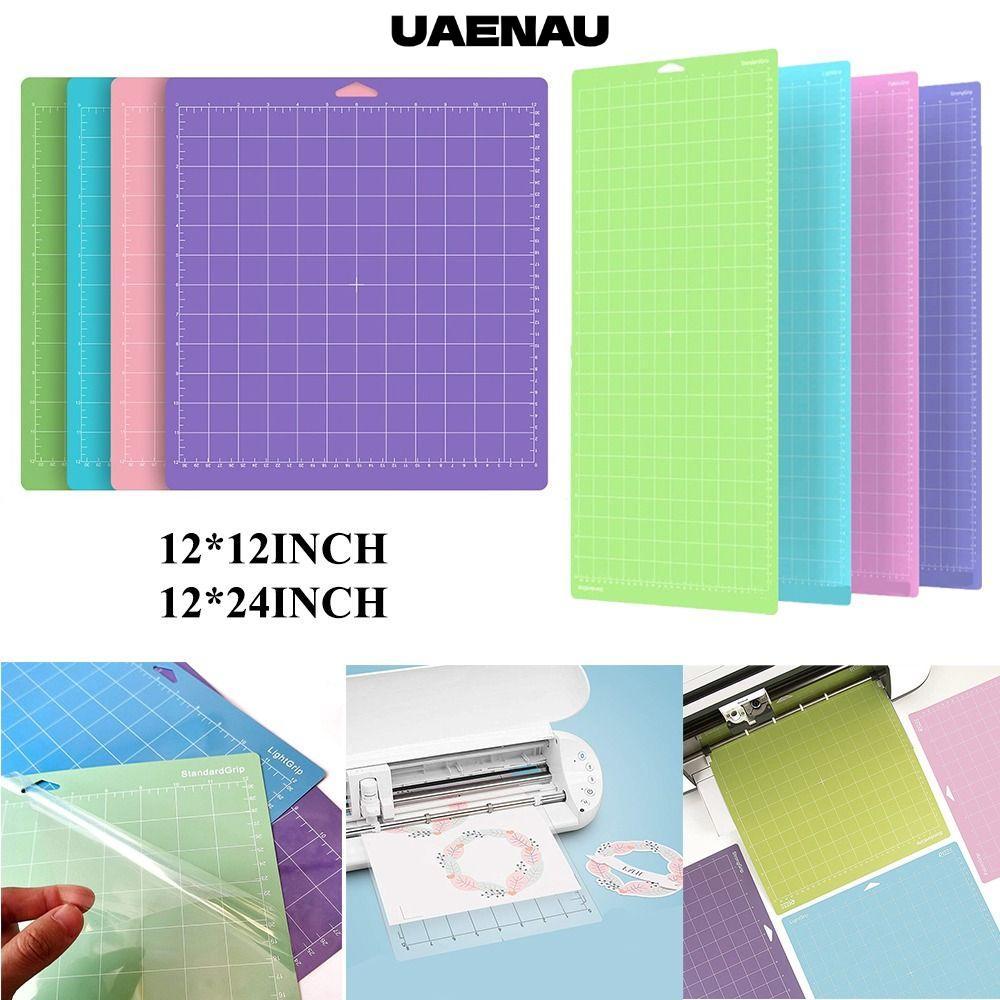 แผ่นรองตัด UAENAU, แผ่นรองตัด PVC แบบกาว, แบบพกพา Strong Grip หนาสต็อกการ์ดตัวอักษร Cameo Silhouette