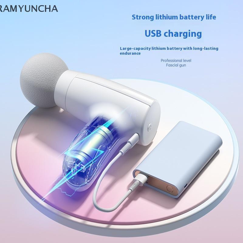 RAM USB Mini Massage Fascia เครื่องผ่อนคลายกล้ามเนื้อ Rod นวดอุปกรณ์ออกกําลังกาย Ne Grab Fascia OTC