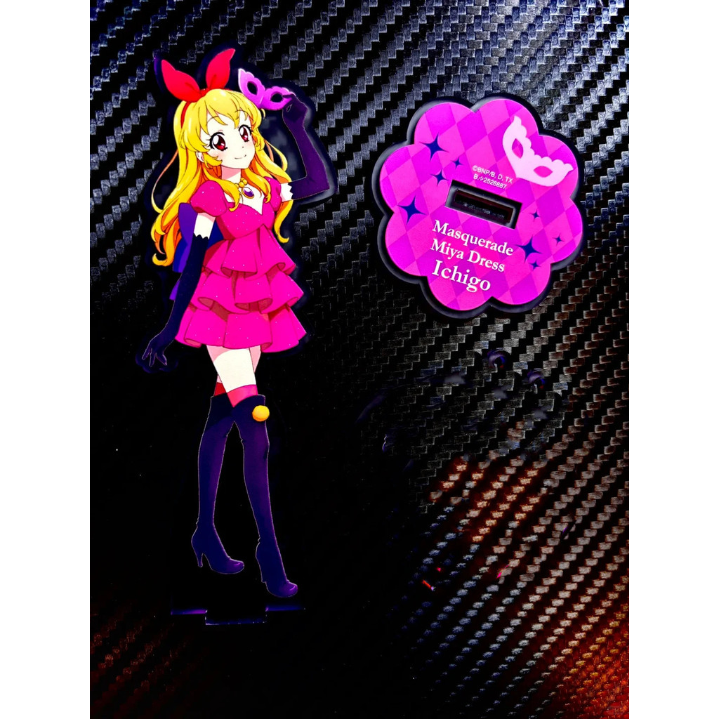 Aikatsu STARS ขาตั้งอะคริลิค Hoshimiya Ichigo‌ รูปแสดงอะนิเมะสินค้าคอลเลกชันตกแต่งโต๊ะเครื่องประดับ 