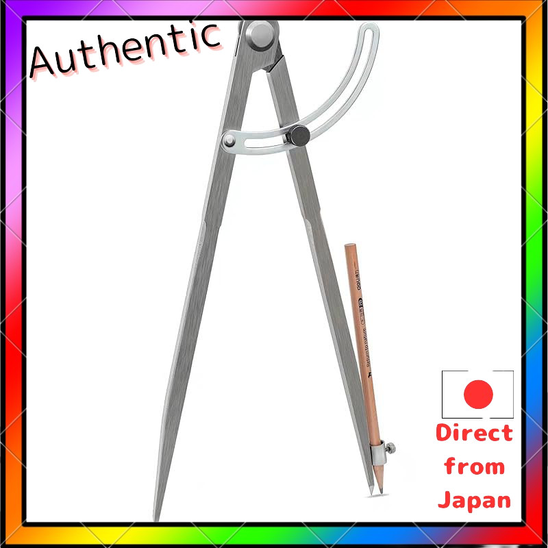 Geometry Compass Woodworking Compass 16-inch Precision Woodworking Compass with Wing Divider and Pen