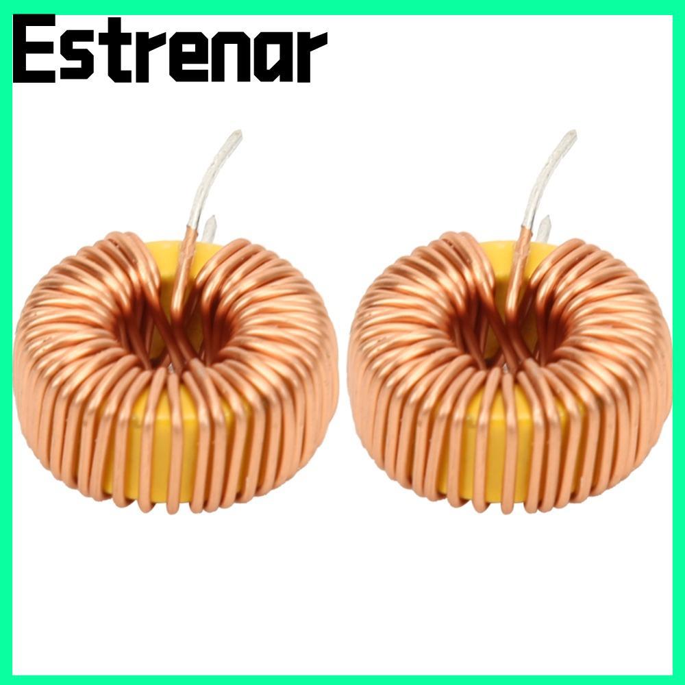 ESTRENAR 20PCS Toroid Inductor Wire,แนวตั้งTroid 0.6 มม.Troidal Inductor,ความต้านทานต่ํา 100UH Toroi
