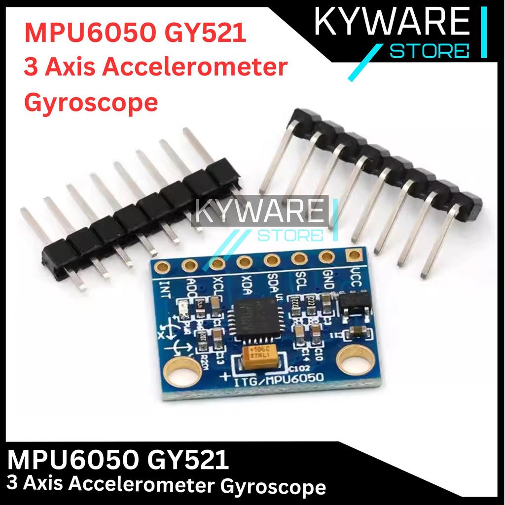 KYWARE MPU6050 GY521 3 แกน Accelerometer Gyroscope MPU 6050 เซ็นเซอร์ Accelero Gyro GY-521