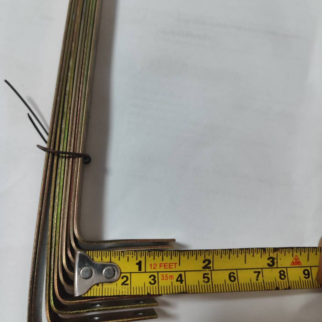ตะขอแปไม้ ตะขอแปเหล็ก เกาะกระเบื้องหลังคา 8" ขาย แพคละ รูปที่ 5