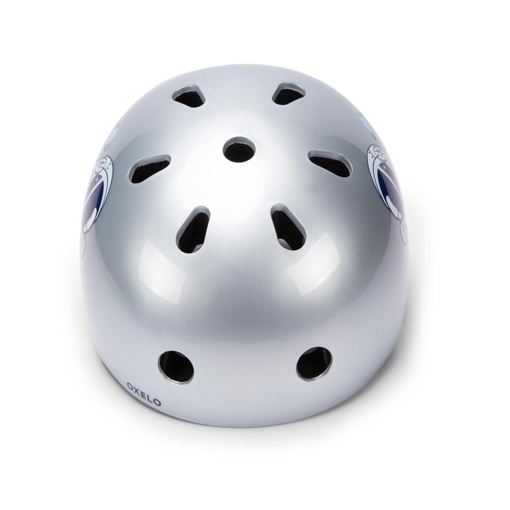 Decathlon Rs H Lite500 Space Travel หมวกกันน็อคโรลเลอร์สเก็ตรุ่น Lite 500 - Grey - รูปที่ 4