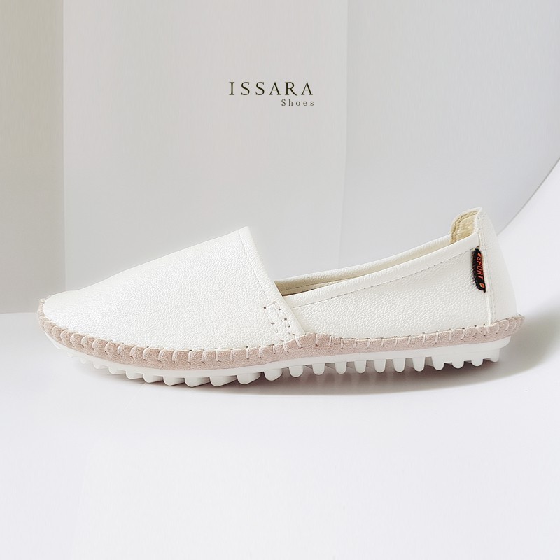 NANA OKADA Flat Shoes Soft'n go White