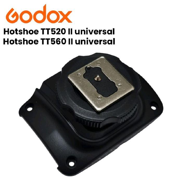 Godox Hot Shoe TT520II universal / TT560II universal สําหรับ Flash Speedlite