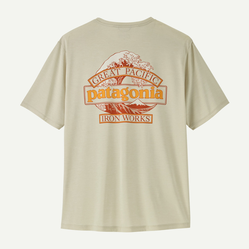 เสื้อยืดแขนสั้นผ้าฝ้ายแท้ Patagonia Fashion