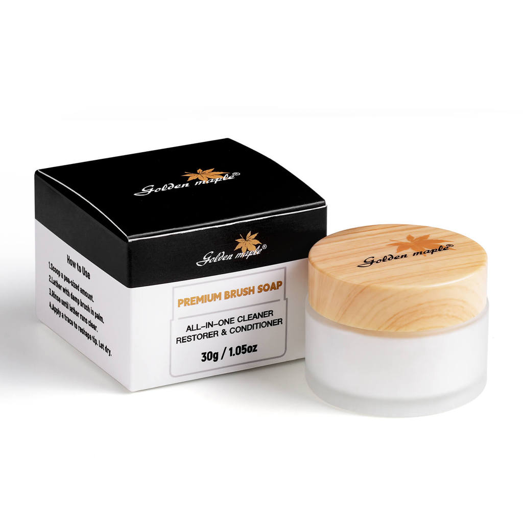 Golden Maple Master I Brush Cleaner & Preserver สบู่ทําความสะอาด 30g