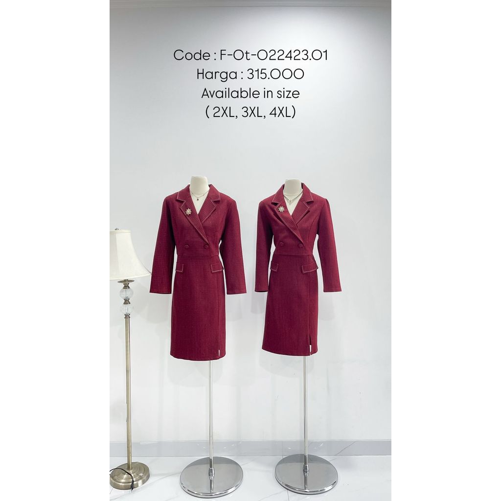 DRESS BELT BLAZER DD-022423.01-A