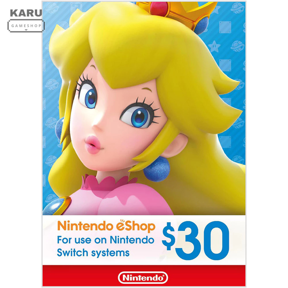 [พร้อมส่ง] มือ 1 Nintendo eShop : 30 AUD สำหรับ Nintendo Switch / Switch 2 โซนออสเตรเลีย