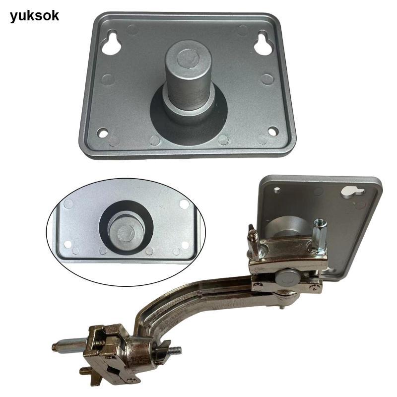 [yuksok] กลองอิเล็กทรอนิกส์โมดูล Mount Plate Compact Drum Pad Holder สําหรับเครื่องกระทบ Pad กลองชุดอุปกรณ์เสริม