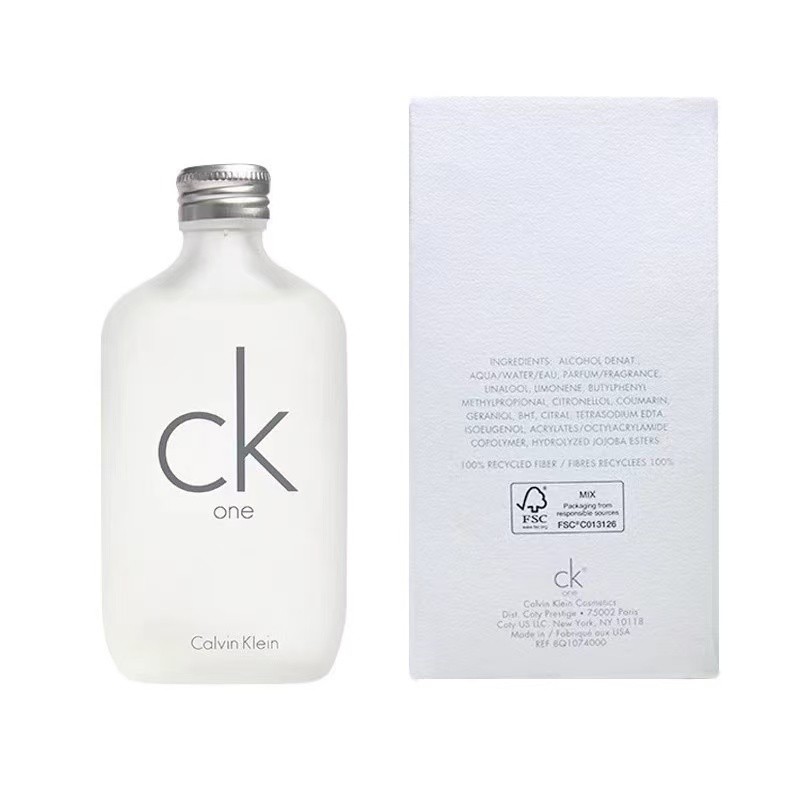 [ส่งฟรี] CK ONE / CK BE 100ml น้ำหอมแท้ กล่องซีล ป้ายไทย ของแท้แน่นอน น้ำหอมยอดฮิตราคาถูกและดี พร้อม
