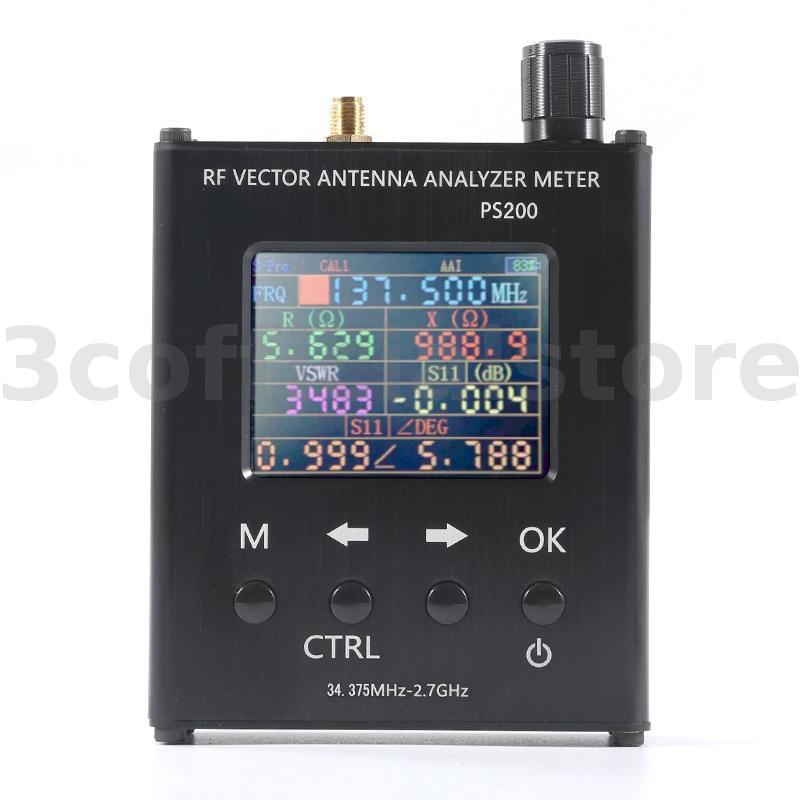 N1201SA 37.5M-2.7G UV RF Vector Impedance ANT SWR Antenna Analyzer Meter เครื่องทดสอบความแม่นยํา Agi