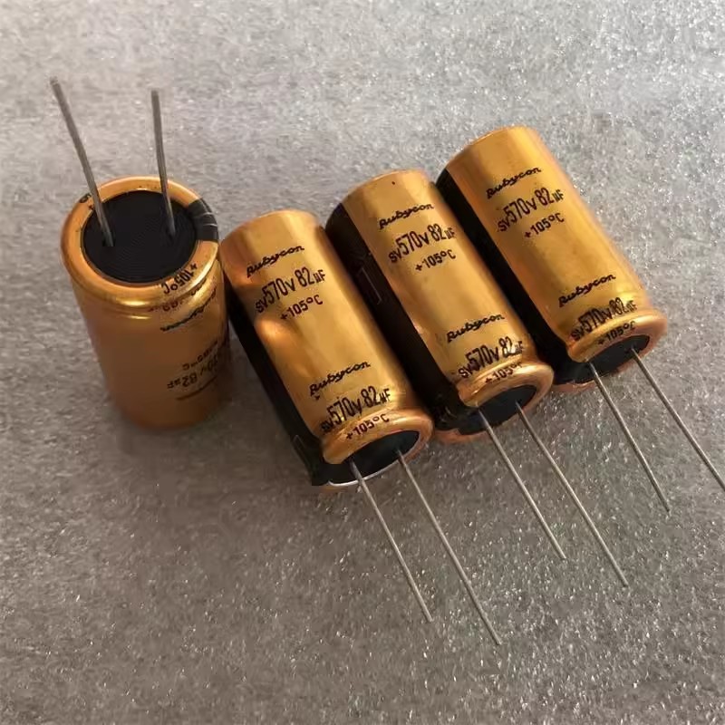 Sv 570v 130UF Rubycon 570V 110UF 120UF 130UF 82UF 18x40 มม.Fever หลอดเครื่อง capacitor 120uF 570V เส