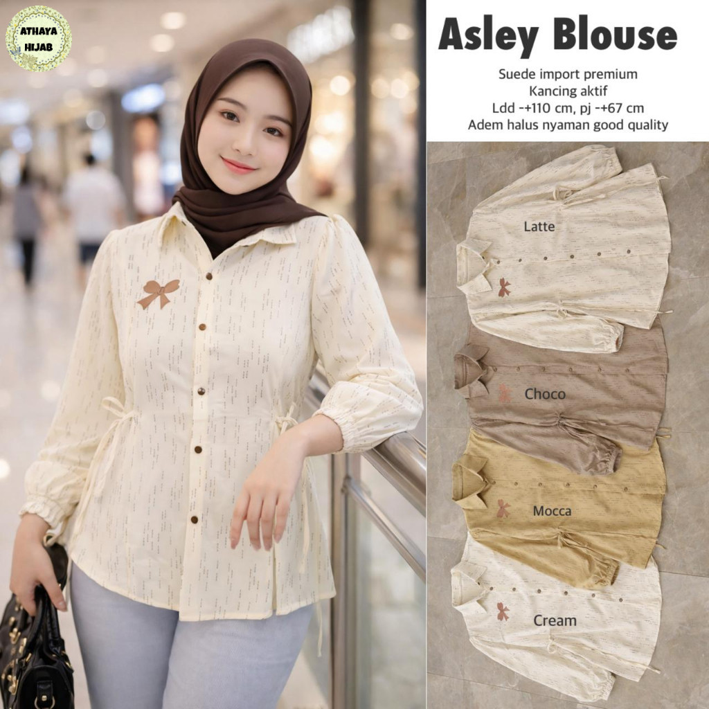 0103 ASLEY BLOUSE by AtHAYA // NOVIISTUFF