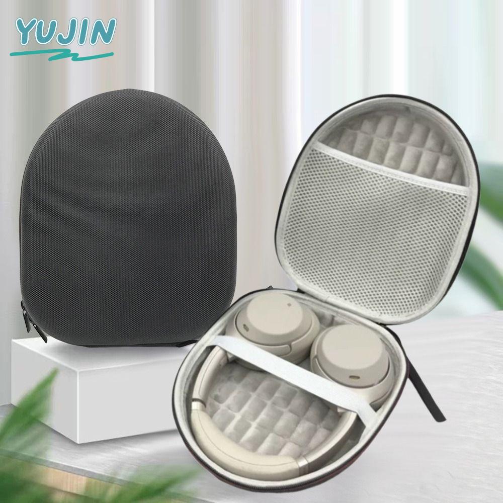 YUJIN หูฟังพกพา, แบบพกพาหูฟังกล่อง,อุปกรณ์เสริม Hard Shell กันกระแทกชุดหูฟังป้องกันสําหรับ Audio-Tec