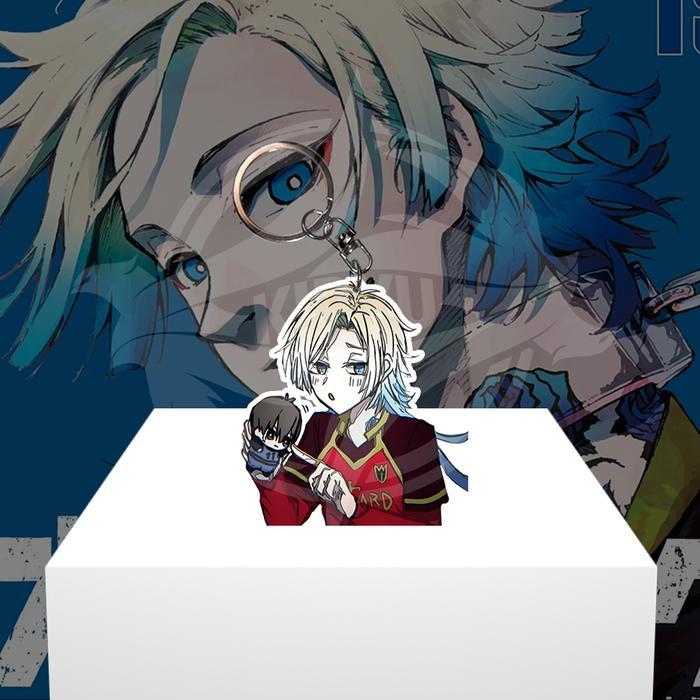 Gantungan Kunci Gantungan HP Anime Blue Lock Michael Kaiser - Ganci Akrilk - พวงกุญแจอะคริลิค - Kais