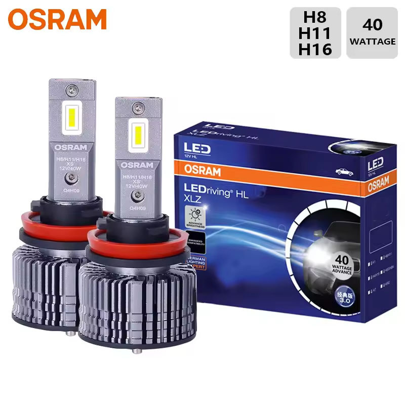 OSRAM LED XLZ H16 H11 H9 H8 CLASSIC 3.0 LEDriving 12V 40W โคมไฟอัพเกรดอัตโนมัติ 6000K Cool White หลอ