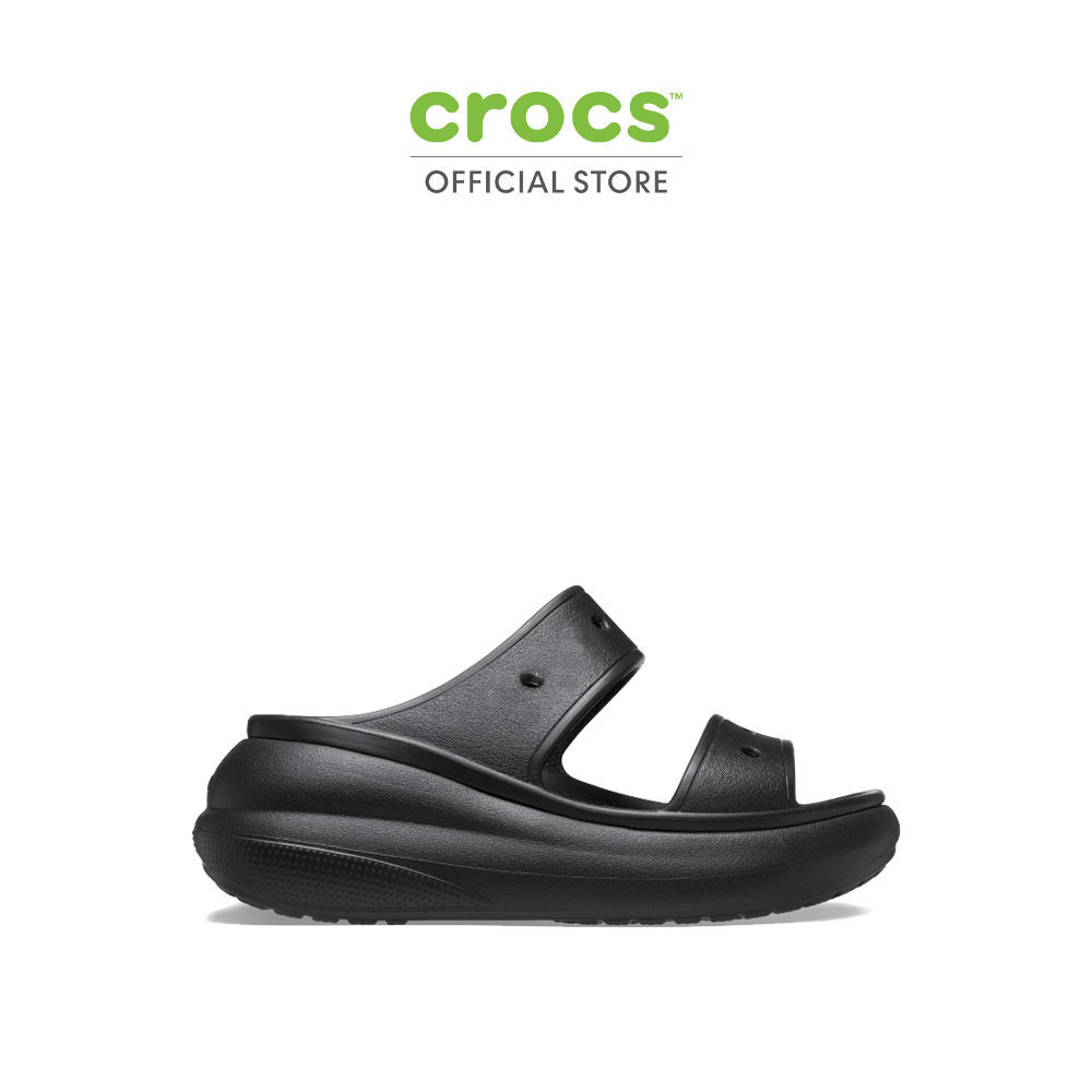 CROCS รองเท้าแตะผู้ใหญ่ CRUSH SANDAL รุ่น 207670001 - BLACK