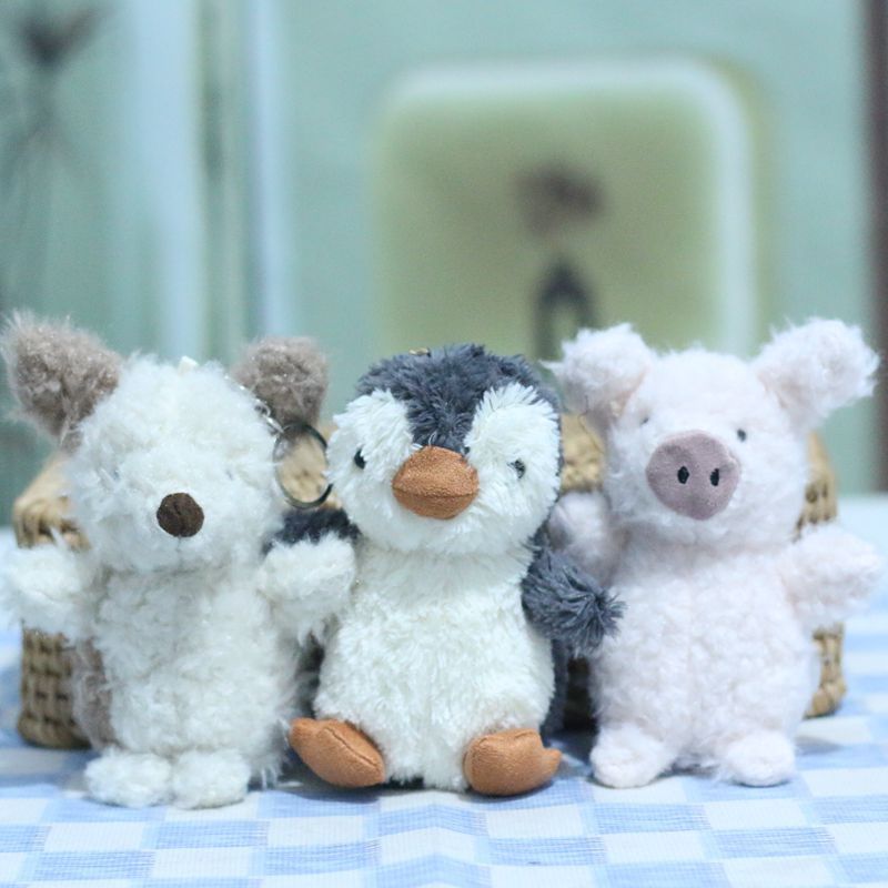 Preferred in-stock items#Cute Peanut Penguin Plush Toy, Piglet and Puppy Doll, Bag Pendant, Keychain
