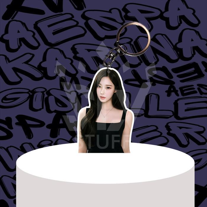 Gantungan Kunci / HP Aespa Giselle - Ganci Akrilk - พวงกุญแจ - Giselle 1, Gantungan Kunci