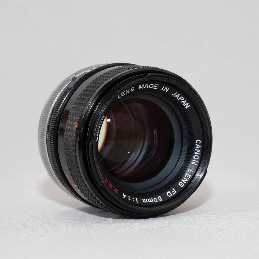 [ Good ] Canon FD 50mm F1.4 S.S.C.