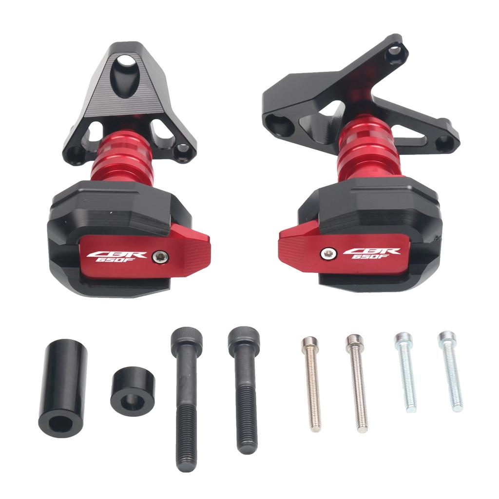 สำหรับ HONDA CBR650F CB650F 2014-2020 รถจักรยานยนต์ตกกรอบป้องกันตัวเลื่อนแฟริ่งยามแผ่นกันกระแทก