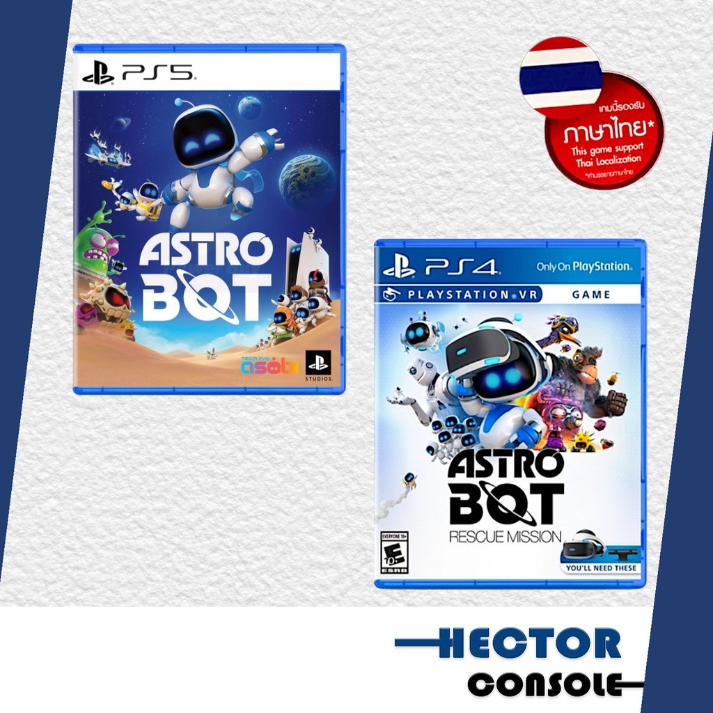 ASTRO BOT [PS4 - PS5] [ZONE 3 ASIA]📍 (รองรับภาษาไทย)  (มือ1/ มือ2) ASTRO BOT Rescue Mission [VR]