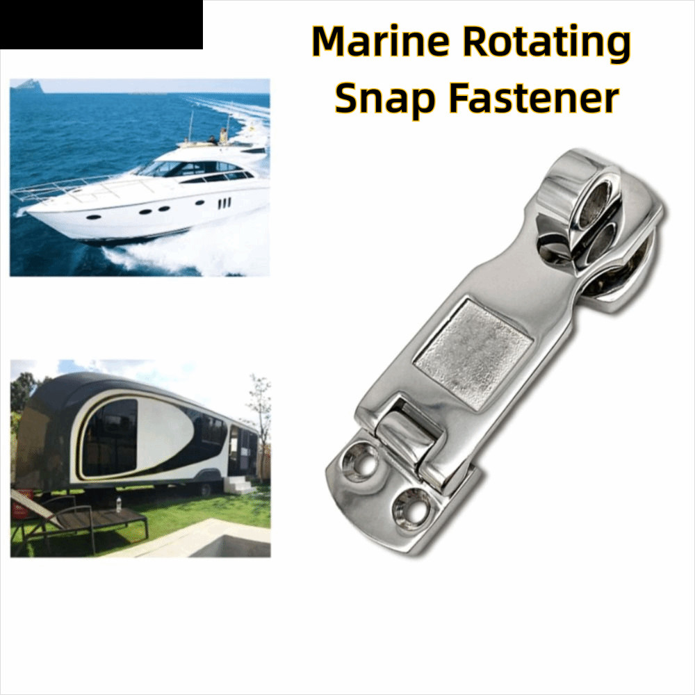 RIVERSTONE Yacht Accessories, Heavy Duty Swivel Hasp Marine Boat Accessories, Buckle Accessories Sli